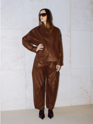 Veste Marcella marron