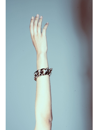 armband please silver van laurence delvallez