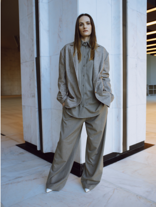 Pantalon Mila grège