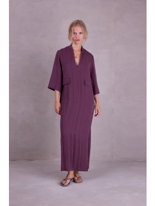 Bordeaux kleed Nathalie Vleeschouwer Bonita