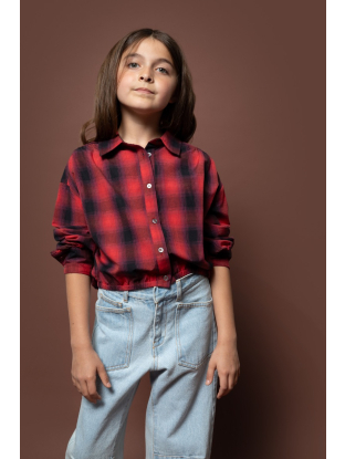 Blouse Prime Derby rood