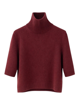 Knit Brune Bordeaux