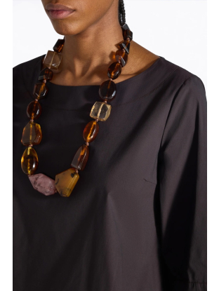 Necklace Ambra Quarzo