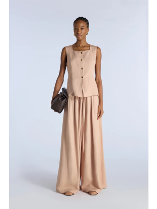 Wide Trousers Rosa Dust