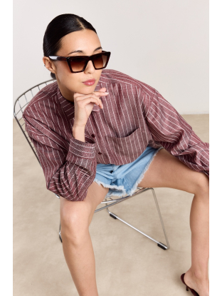 Blouse Virginie Cranberry