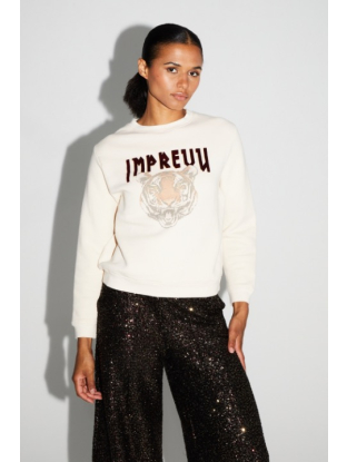 Sweatshirt Tijger beige
