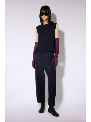 Sleeveless Knit Sweater Notte
