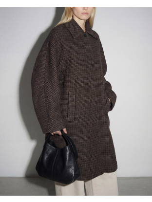 Coat Boy Whales Brown