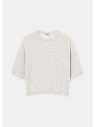 Top summer merino dawson light grey melange