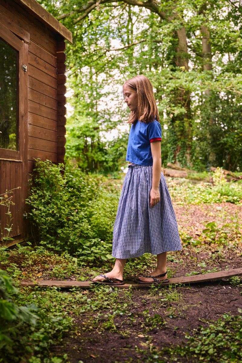 shop nu rok lincoln navy van maan bij ik koop Belgisch conceptstore 'les belges', ruimste aanbod van Belgische damesmode en kindermode