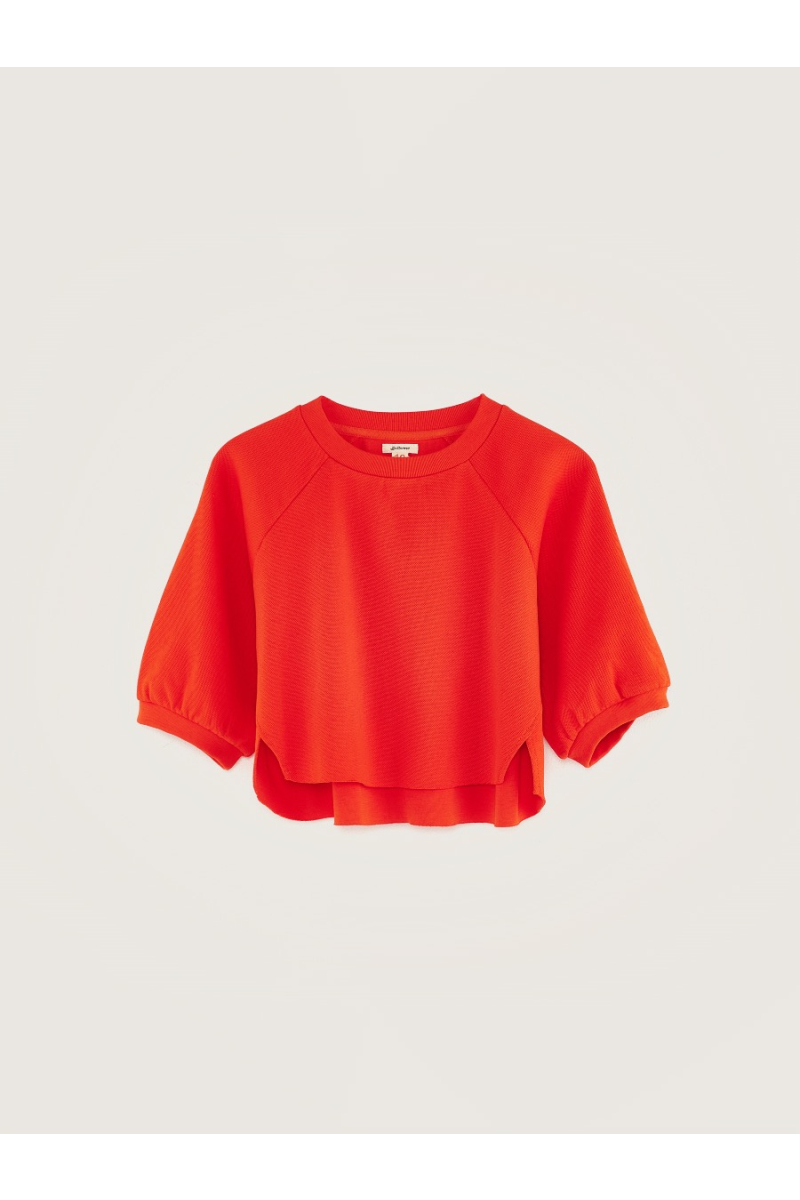 t-shirt felicia massai red van bellerose