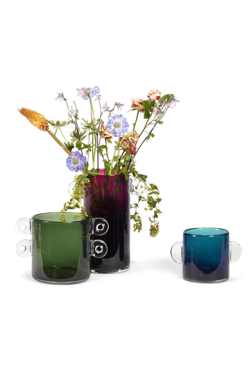 vaas wind & fire aubergine van marie michielssen bij ik koop belgisch conceptstore les belges, ruime keuze aan Belgisch design, interieur, decoratie en vazen