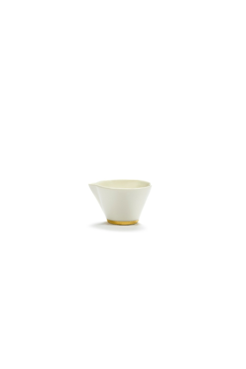 shop nu kannetje desiree  wit/goud Roger van Damme bij ik koop Belgisch conceptstore 'les belges', ruimste aanbod van beste Belgisch interieur en design