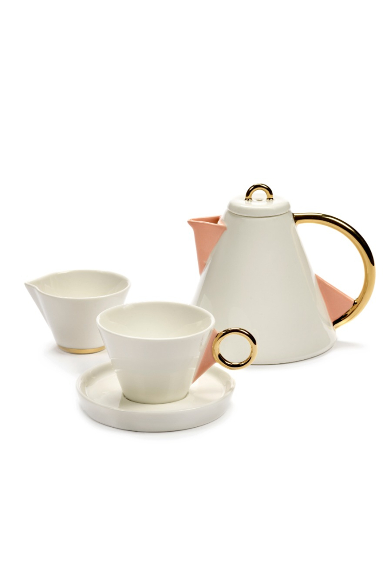 shop nu kannetje desiree  wit/goud Roger van Damme bij ik koop Belgisch conceptstore 'les belges', ruimste aanbod van beste Belgisch interieur en design