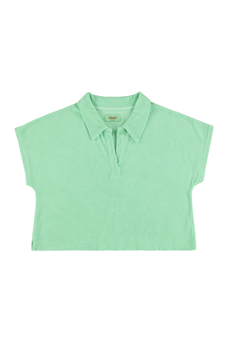 shop nu blouse bahia mint van maan bij ik koop Belgisch conceptstore 'les belges', ruimste aanbod van Belgische damesmode en kindermode