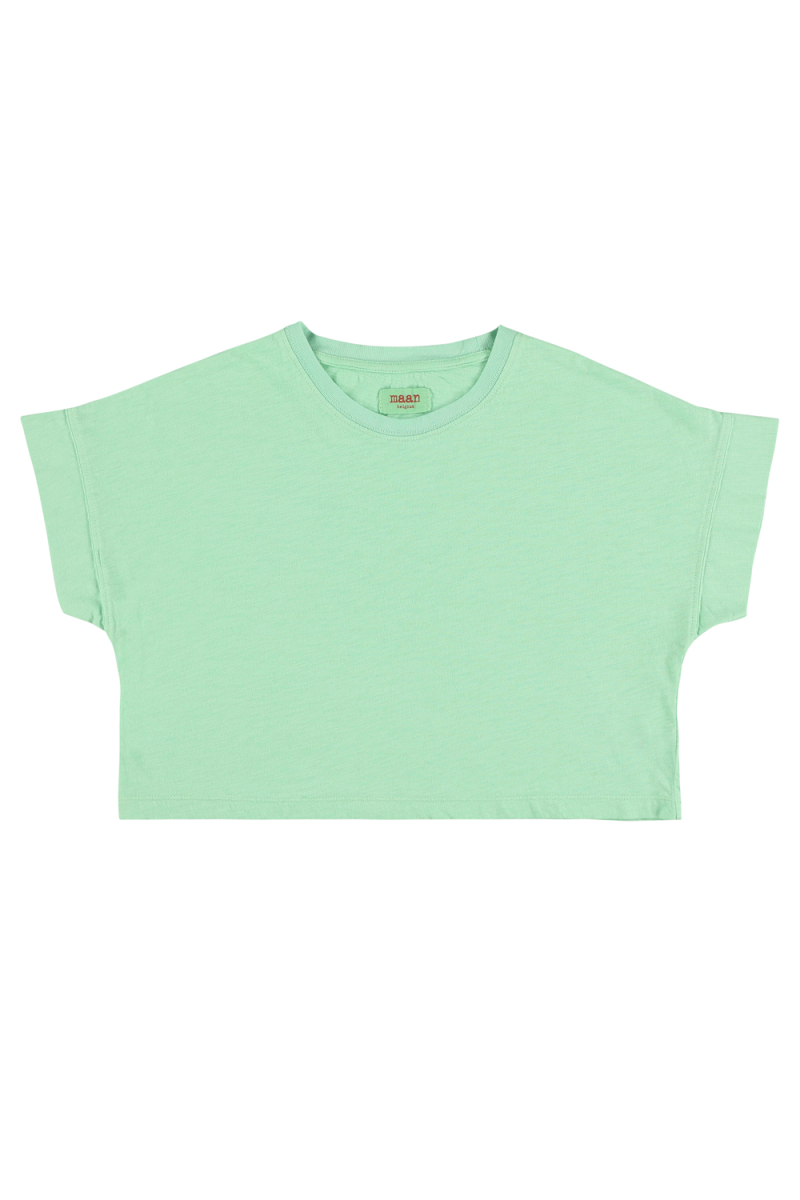 shop nu t-shirt belem mint van maan bij ik koop Belgisch conceptstore 'les belges', ruimste aanbod van Belgische damesmode en kindermode