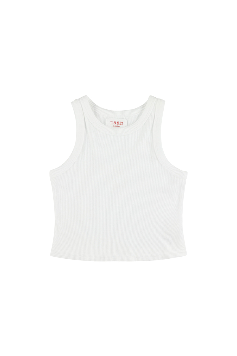 shop nu t-shirt bushy white van maan bij ik koop Belgisch conceptstore 'les belges', ruimste aanbod van Belgische damesmode en kindermode