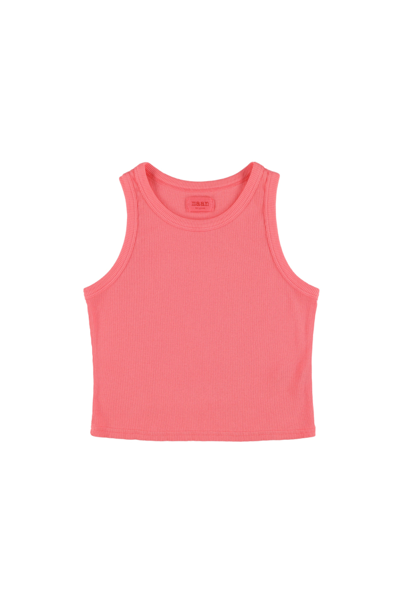 shop nu t-shirt bushy corail van maan bij ik koop Belgisch conceptstore 'les belges', ruimste aanbod van Belgische damesmode en kindermode