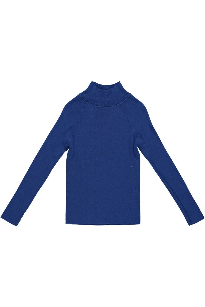 shop nu trui cia blauw van maan bij ik koop Belgisch conceptstore 'les belges', ruimste aanbod van Belgische kindermode