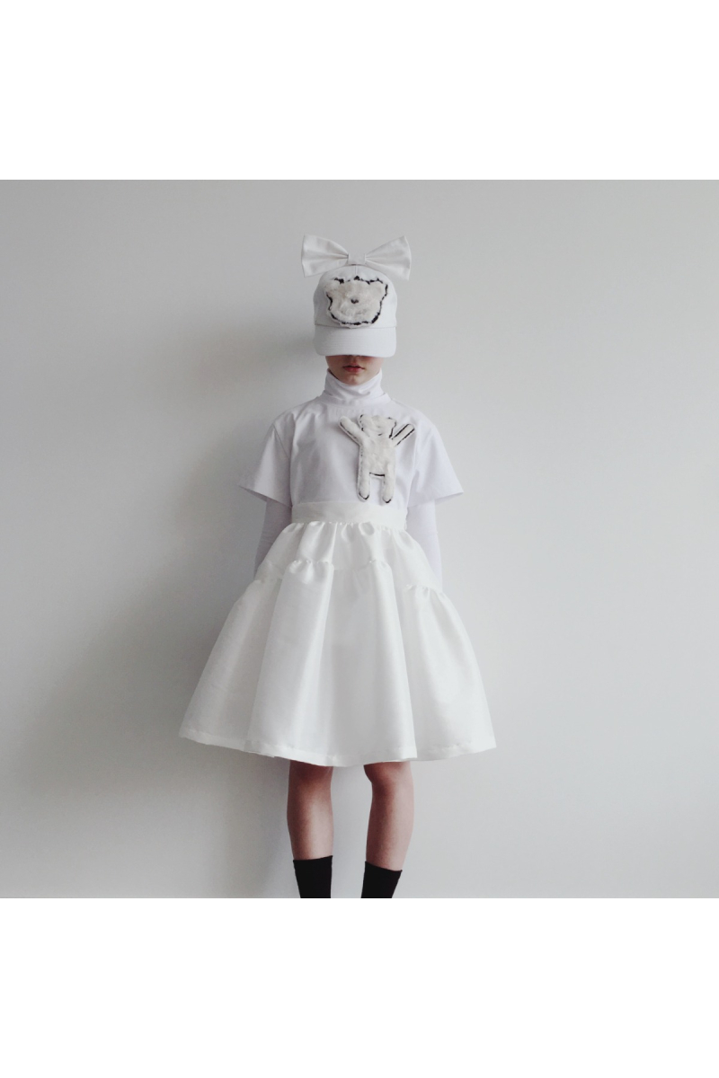 shop nu rok 3001 wit van caroline bosmans bij ik koop Belgisch conceptstore 'les belges', ruimste aanbod van Belgische damesmode en kindermode