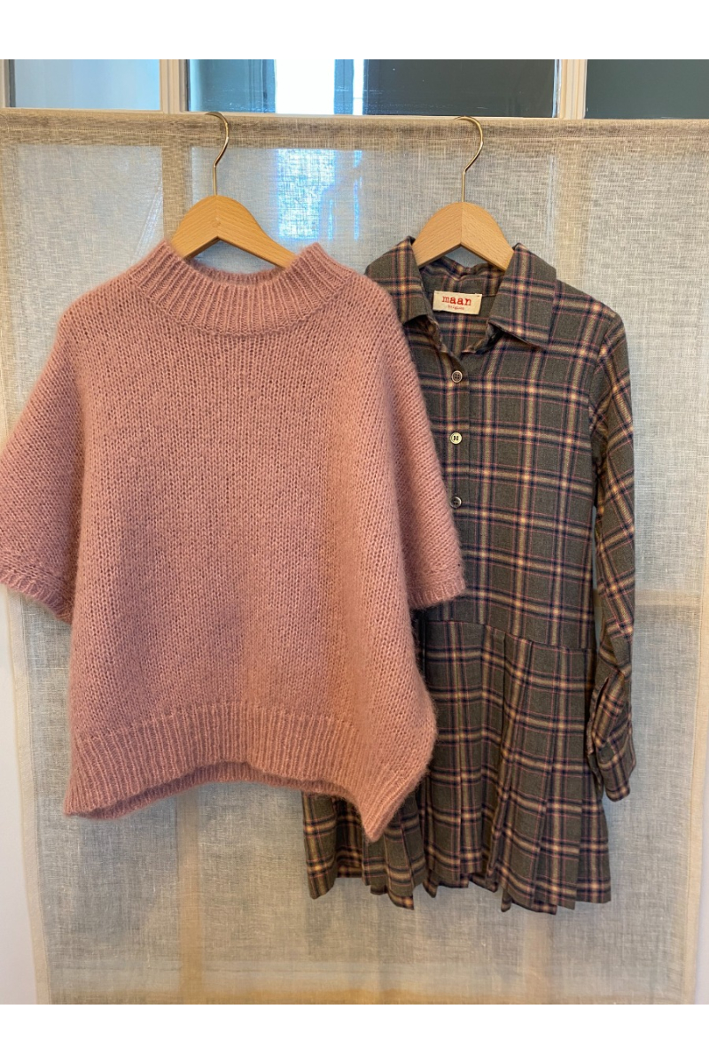 shop nu jurk march grijs van maan bij ik koop Belgisch conceptstore 'les belges', ruimste aanbod van Belgische kindermode
