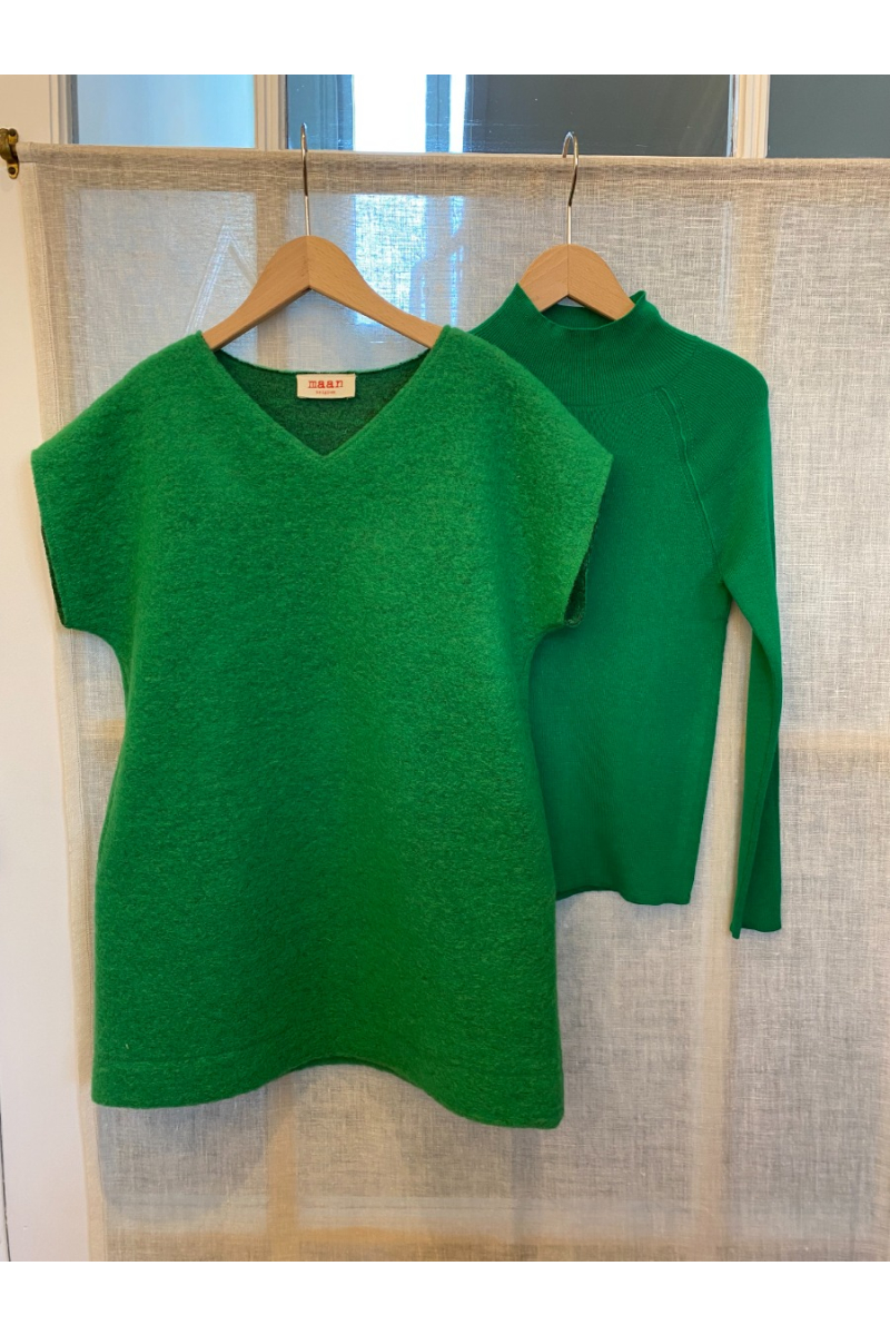 shop nu trui cia groen van maan bij ik koop Belgisch conceptstore 'les belges', ruimste aanbod van Belgische kindermode