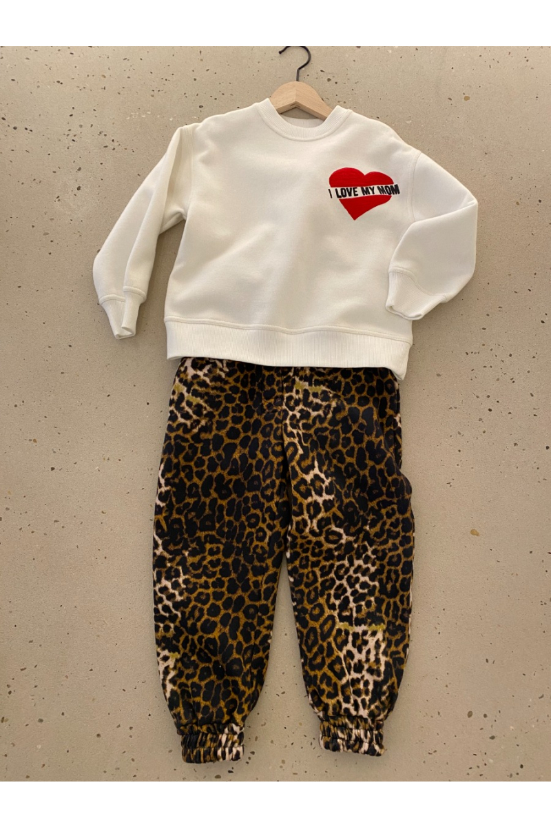shop nu sweater mum sweat rose van simple kids bij ik koop Belgisch conceptstore 'les belges', ruimste aanbod van Belgische kindermode
