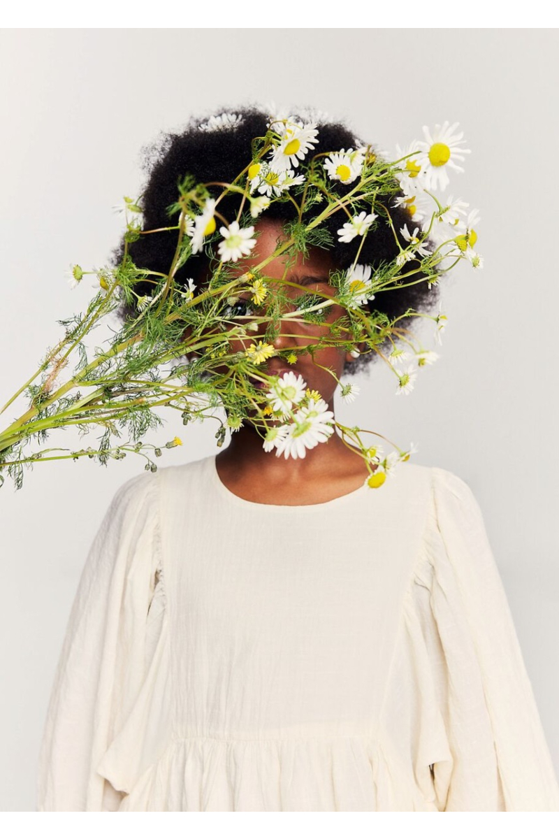 jurk ullateen tess off white van morley