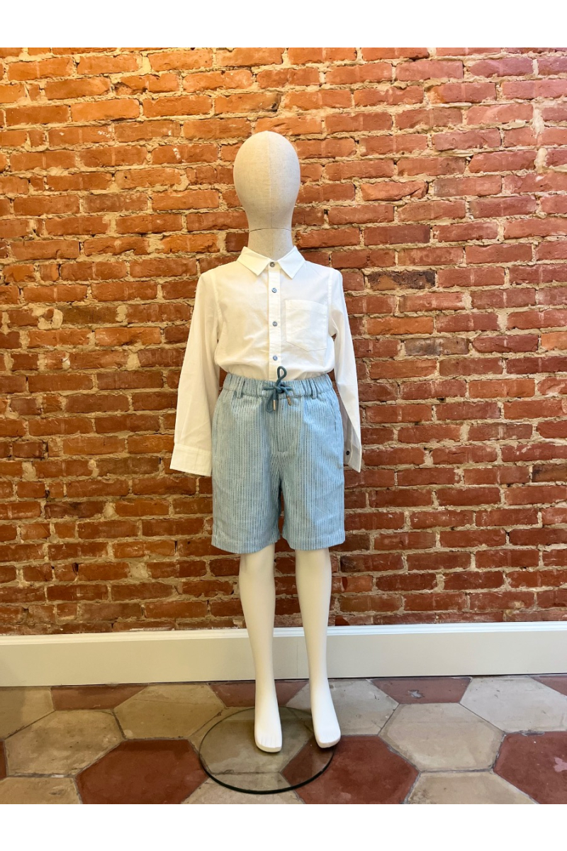 short dhoklaa boys blue van simple kids