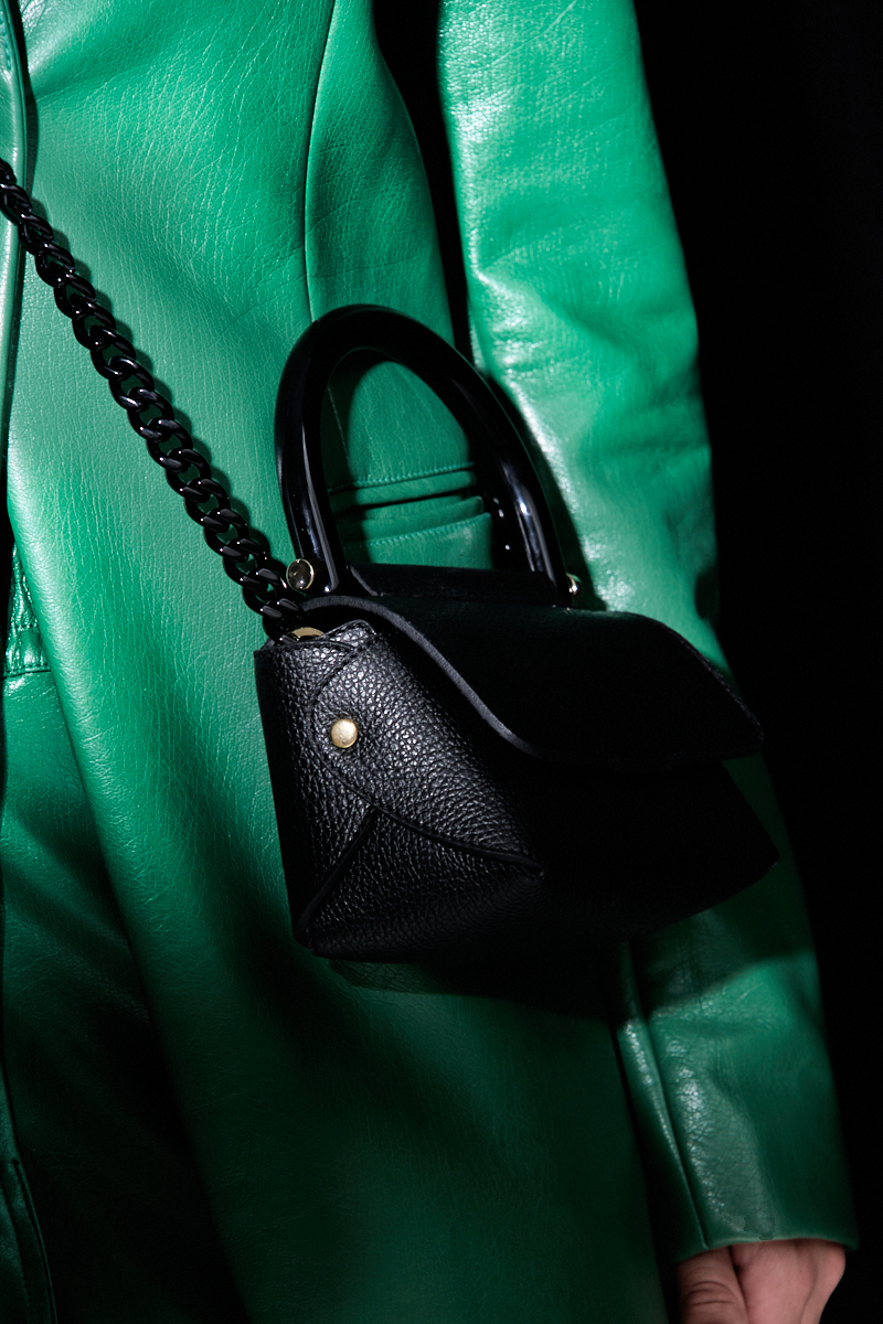 handtas bonnie bag mini black van laurence delvallez