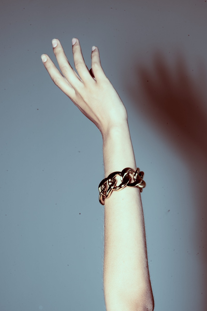 armband please gold van laurence delvallez