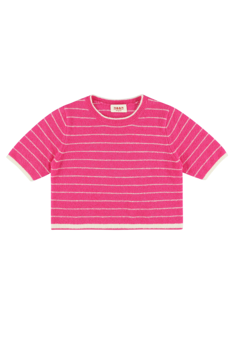shop nu trui pico pink van maan bij ik koop Belgisch conceptstore 'les belges', ruimste aanbod van Belgische damesmode en kindermode