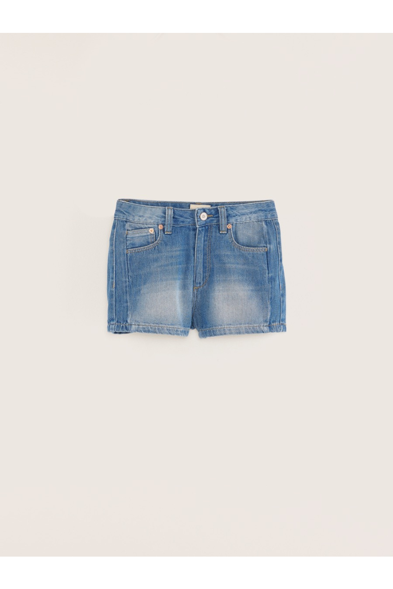 short pina mid blue bleach van bellerose