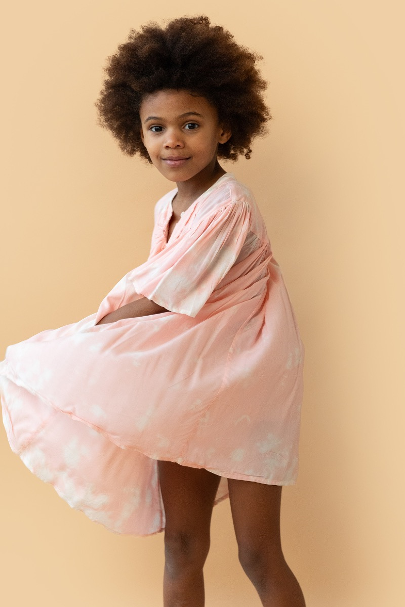 shop nu jurk plot b cloud rose van simple kids bij ik koop Belgisch conceptstore 'les belges', ruimste aanbod van Belgische kindermode