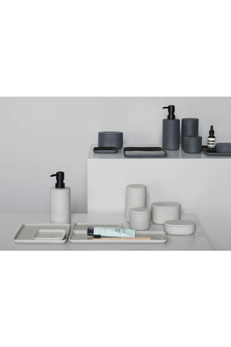 shop nu klein potje potje met deksel rond cose  van Bertrand lejoly / serax bij ik koop Belgisch conceptstore 'les belges', mooiste Belgische Design
