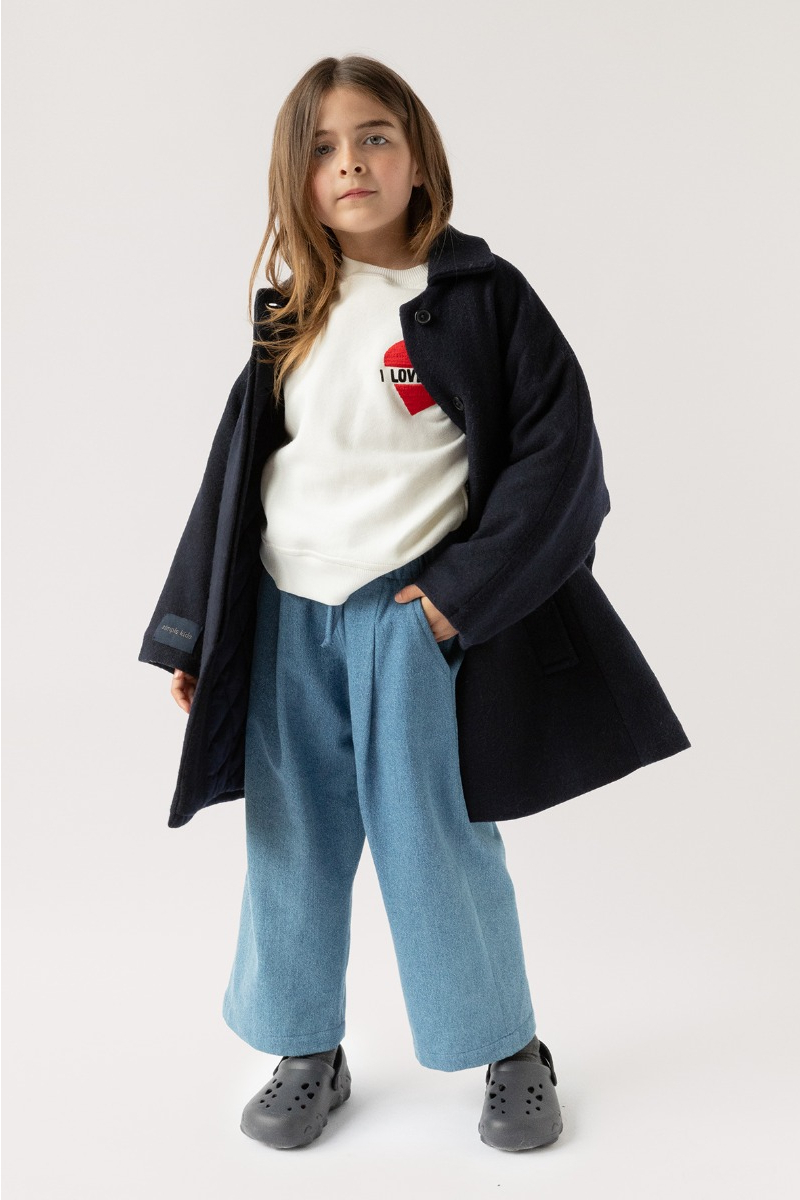 shop nu sweater mum sweat rose van simple kids bij ik koop Belgisch conceptstore 'les belges', ruimste aanbod van Belgische kindermode