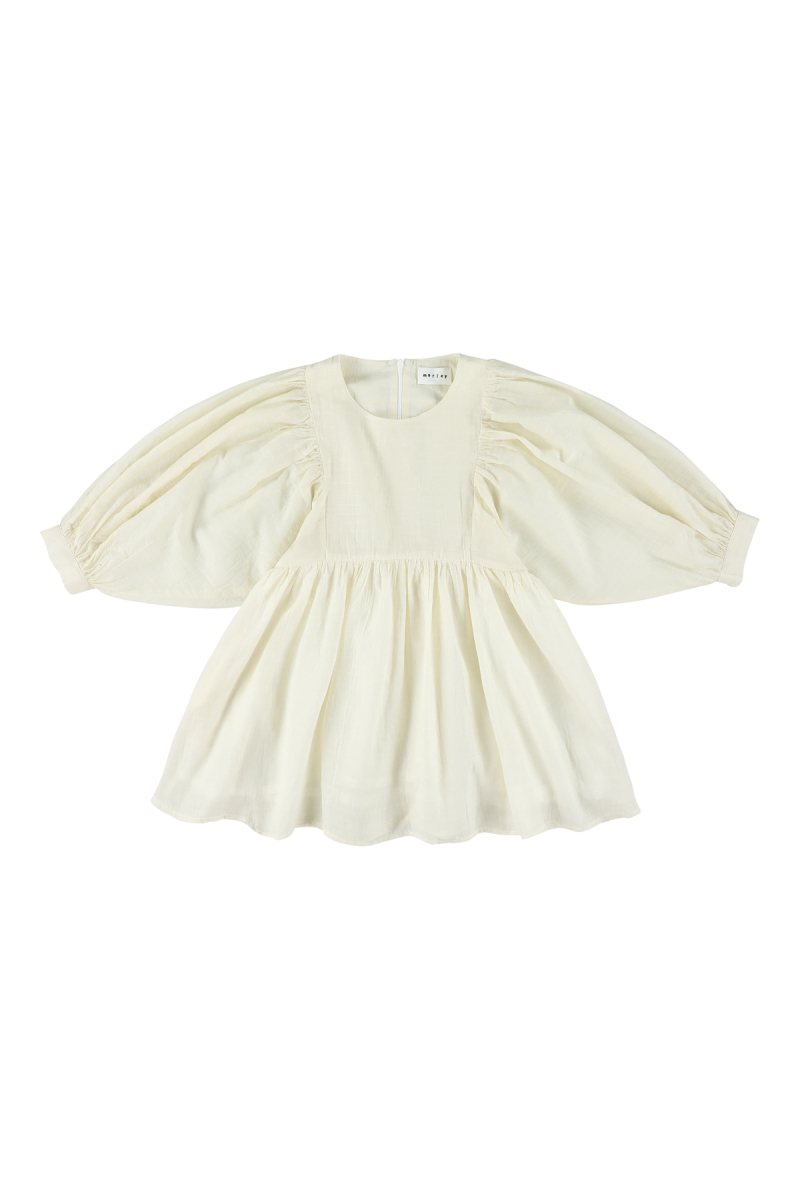 jurk ullateen tess off white van morley