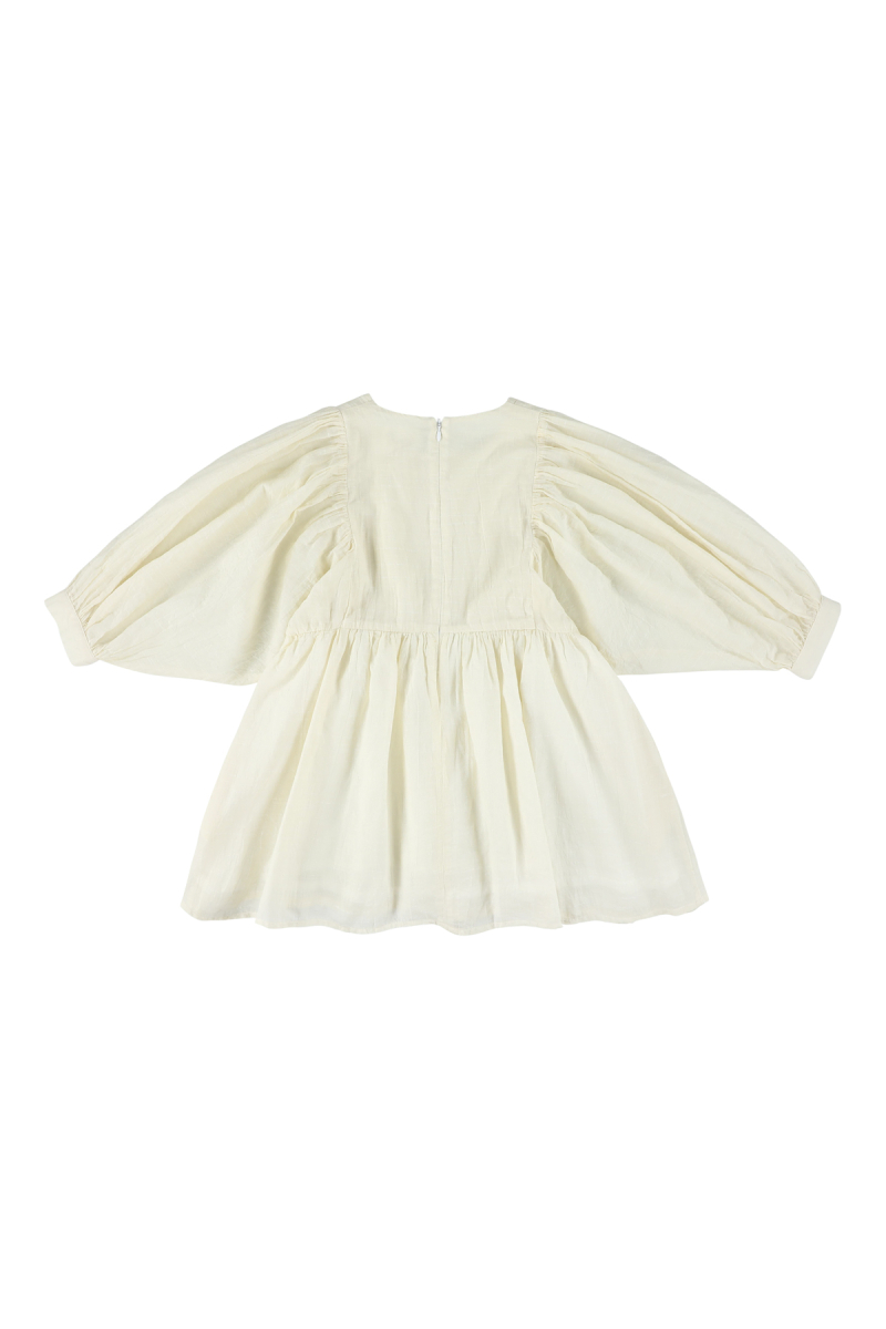 jurk ullateen tess off white van morley