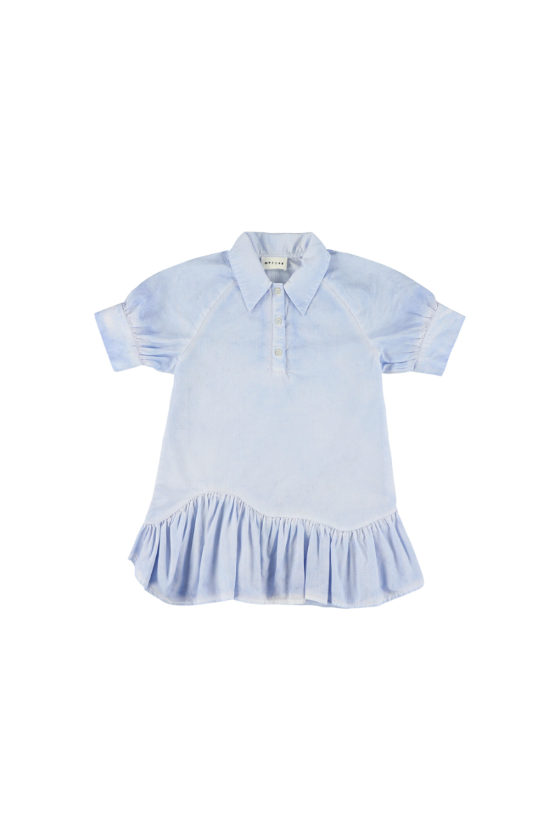 jurk wendyteen marinocold sky van morley