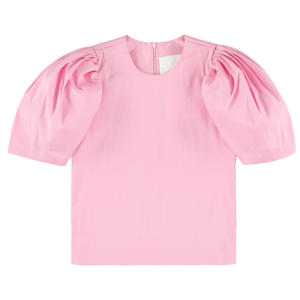 shop nu blouse 1512 pink van caroline bosmans bij ik koop Belgisch conceptstore 'les belges', ruimste aanbod van Belgische kindermode