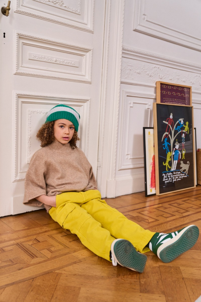 shop nu sjaal otar green van maan bij ik koop Belgisch conceptstore 'les belges', ruimste aanbod van Belgische kindermode