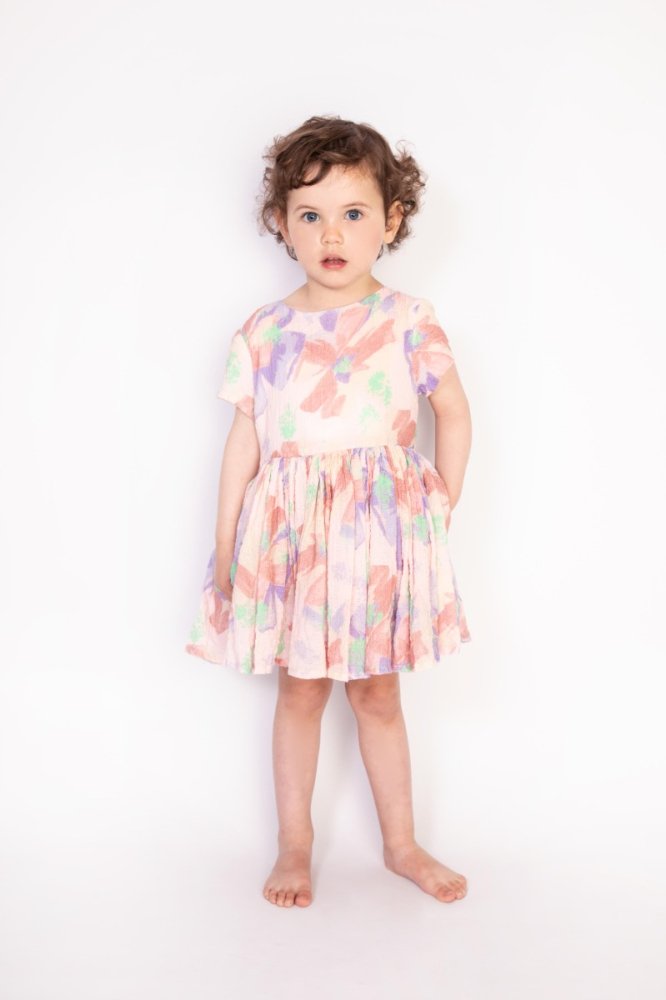 shop nu jurk jelsa hibiscus multi van morley bij ik koop Belgisch conceptstore 'les belges', ruimste aanbod van Belgische kindermode