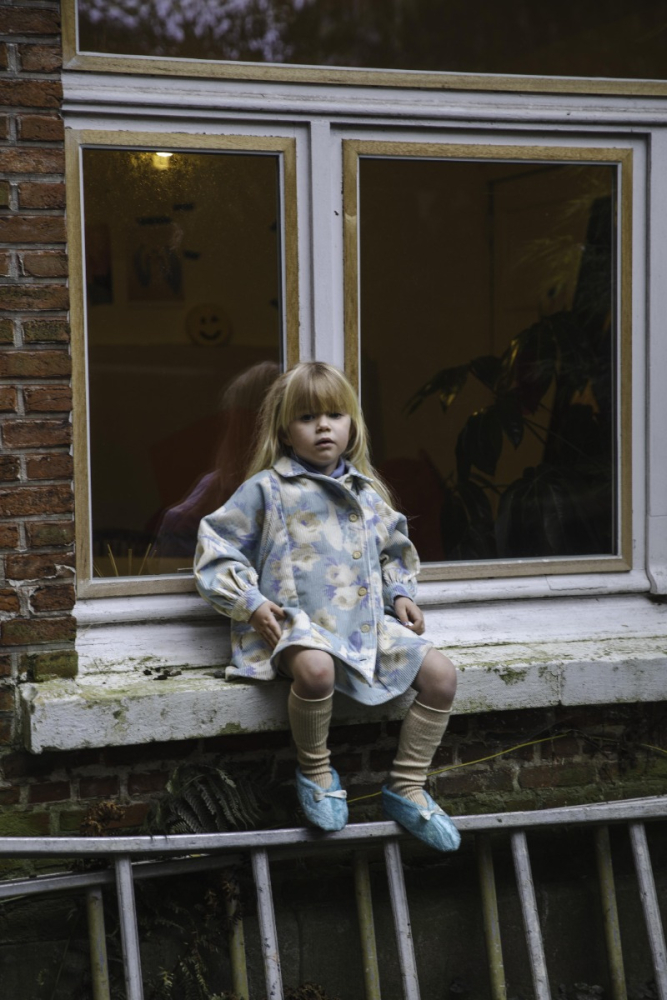 shop nu jurk rae merry bleu van morley bij ik koop Belgisch conceptstore 'les belges', ruimste aanbod van Belgische kindermode