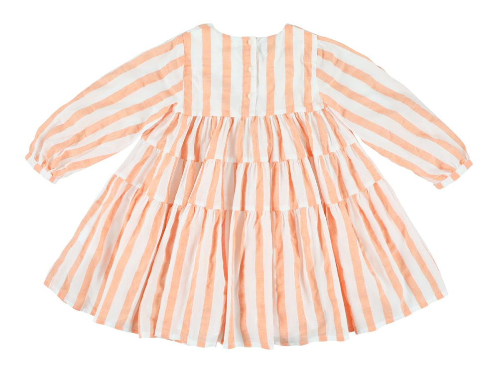 shop nu jurk samba lipari mandarine van morley bij ik koop Belgisch conceptstore 'les belges', ruimste aanbod van Belgische kindermode