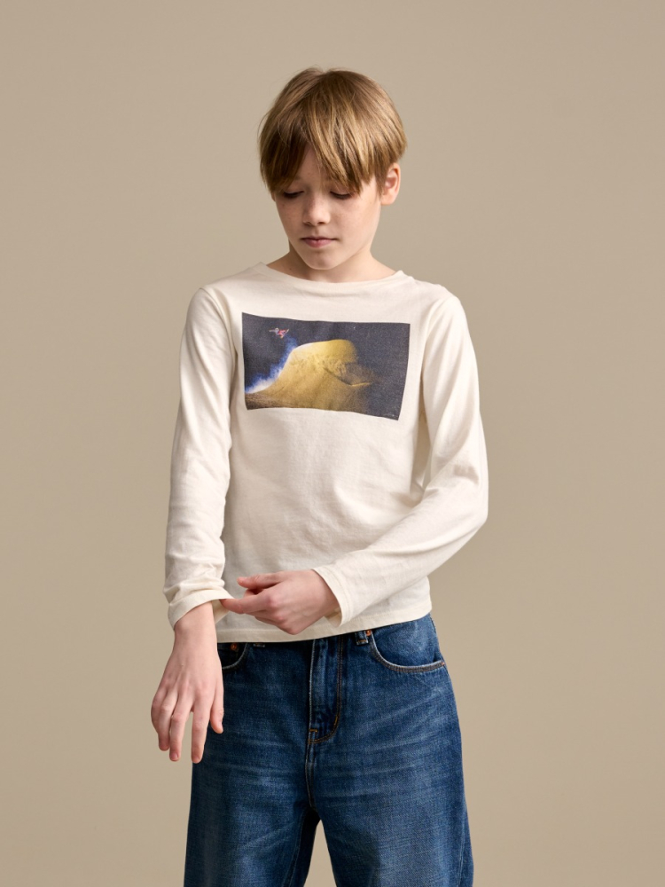 shop nu t-shirt kenno  van bellerose bij ik koop Belgisch conceptstore 'les belges', ruimste aanbod van Belgische kindermode