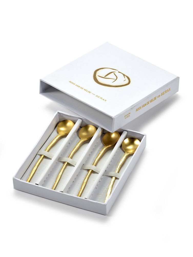 teaspoon gold giftbox roos van de velde for serax