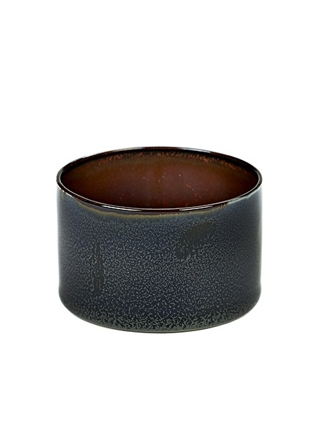 cup low dark blue / rust by anita le grelle