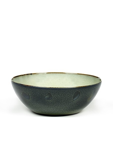 bowl misty grey / dark blue by anita le grelle