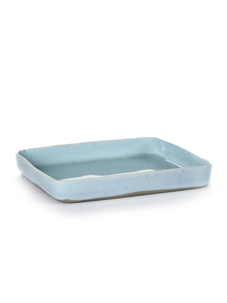 square plate light blue by anita le grelle