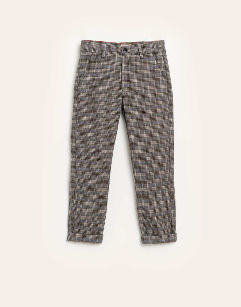 trousers perry check a bellerose